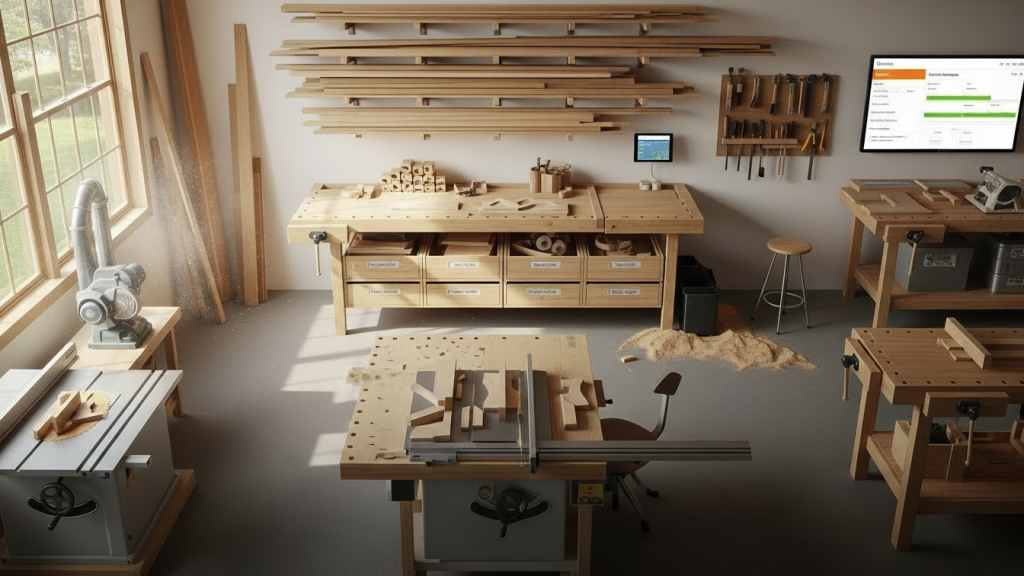 Marcenaria Rápida: Como Entregar Móveis de Última Hora para o Natal sem Perder a Qualidade