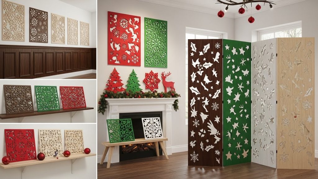 Ideias de Decoração de Natal em MDF: Projetos Simples e Lucrativos para Marcenarias